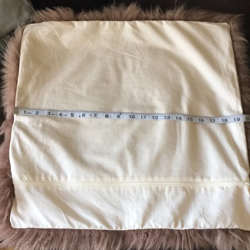 88. Sheepskin Decorative Pillow
